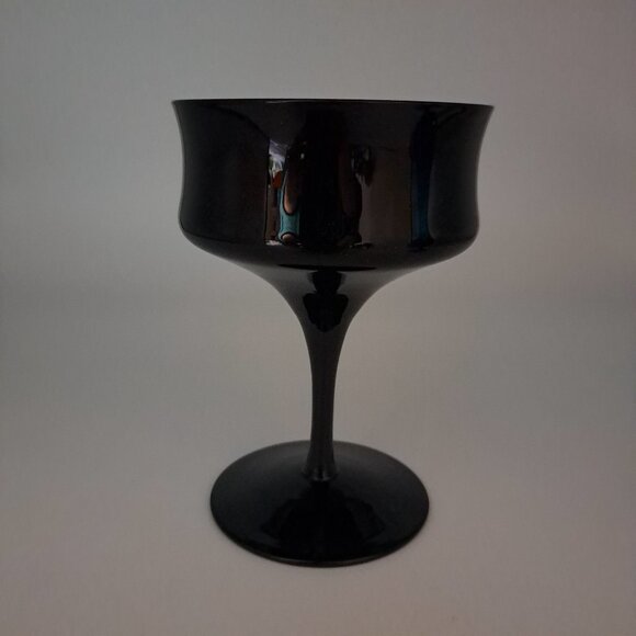 American Future Syst Licorice Black Champagne Glass - Picture 6 of 11